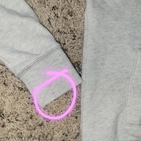 Victoria's Secret Pink Quarter Zip Pullover Women's Sz XS - Picture 12 of 12